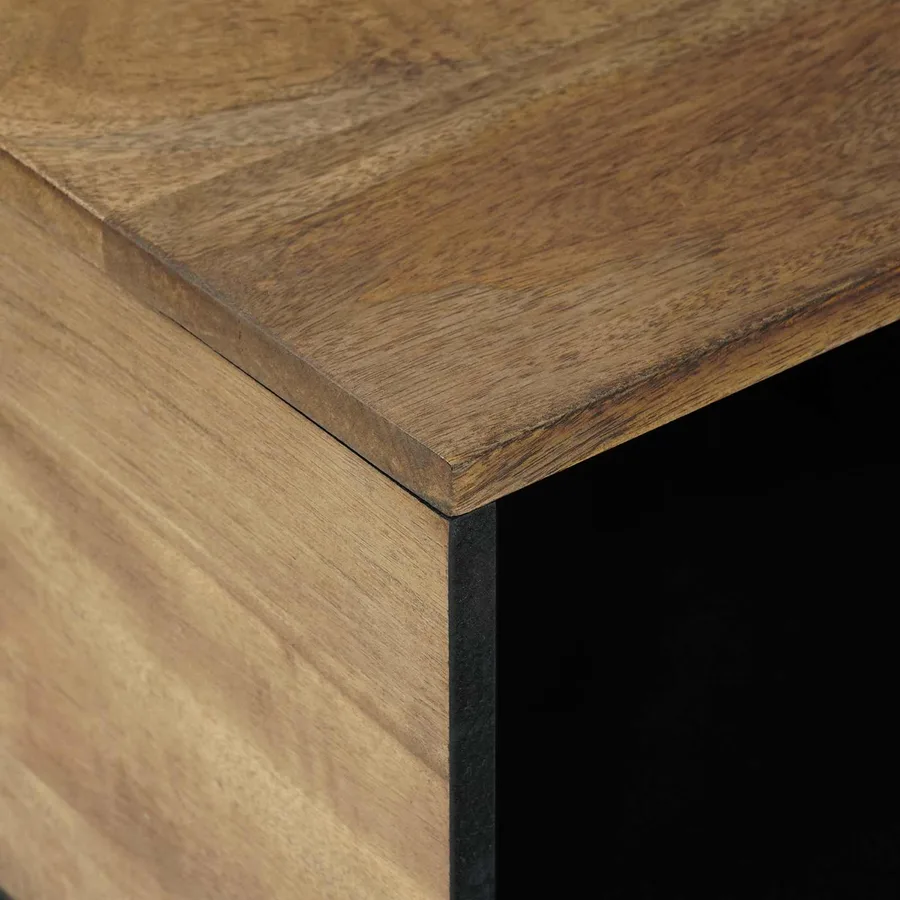 Table basse Marron 80 x 50 x 40 cm Bois de mangue massif - 6