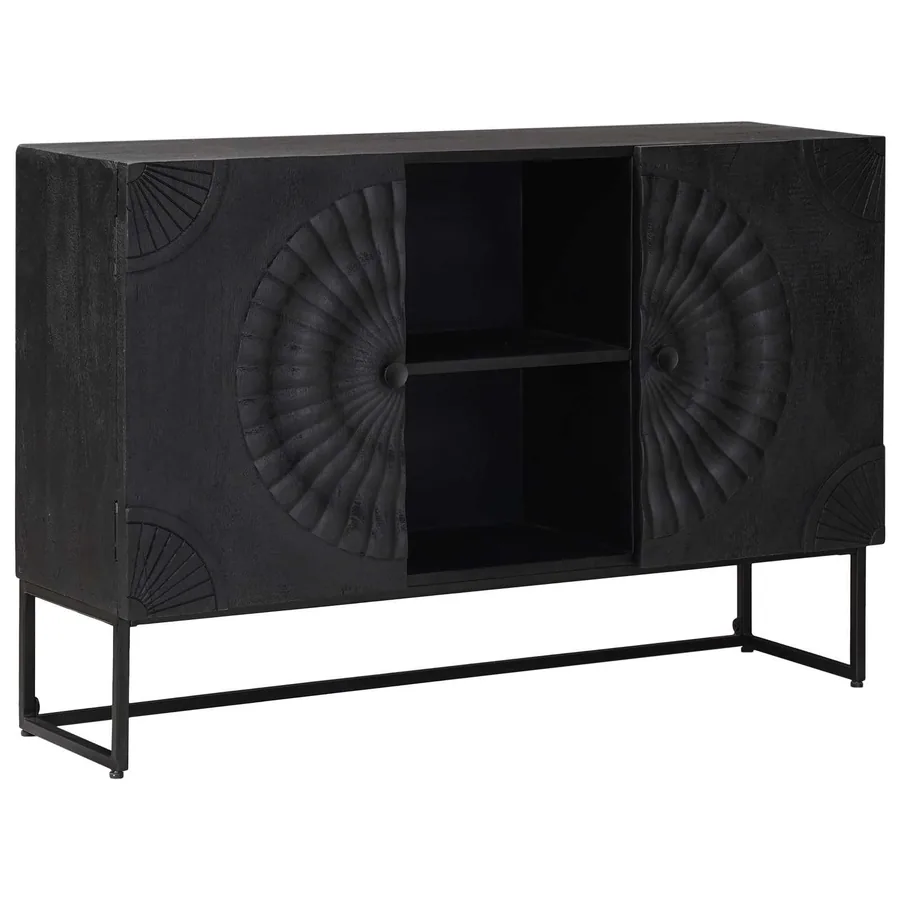 Buffet Noir 105 x 30 x 68 cm