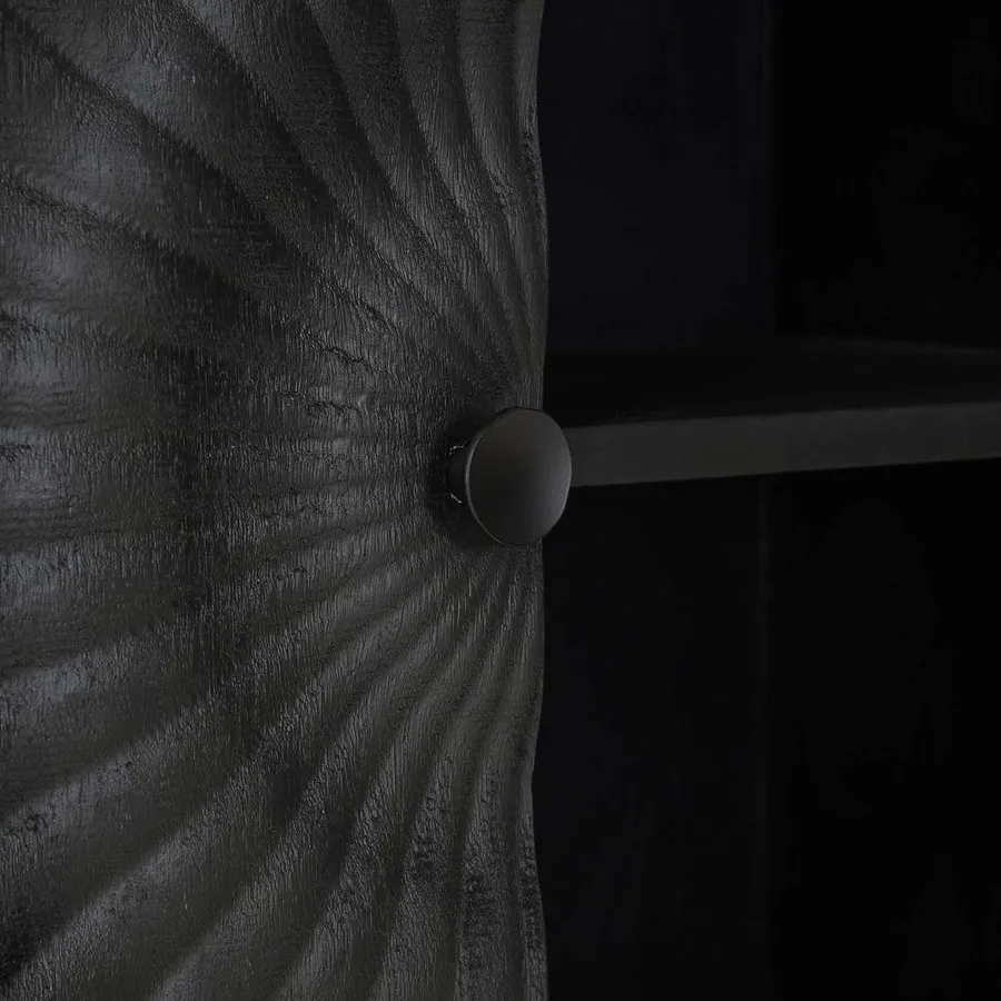 Buffet Noir 105 x 30 x 68 cm - 7