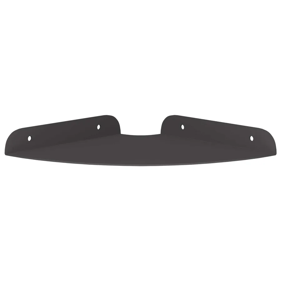 Étagère flottante avec étagère 4 pcs Noir 18 x 18 x 2 cm - 5