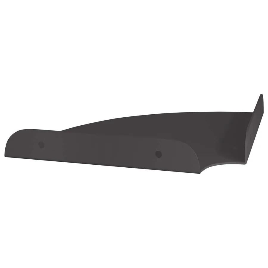 Étagère flottante avec étagère 4 pcs Noir 18 x 18 x 2 cm - 7