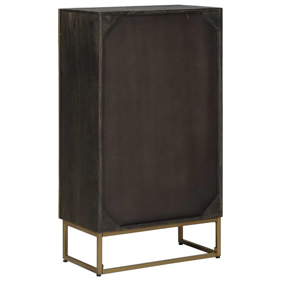Haut Armoire Laiton 53,5 x 30 x 95 cm - 5