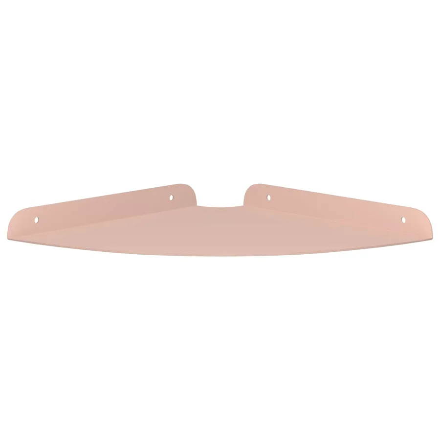 Étagère flottante avec étagère 2 pcs Rose 24 x 24 x 2 cm - 5