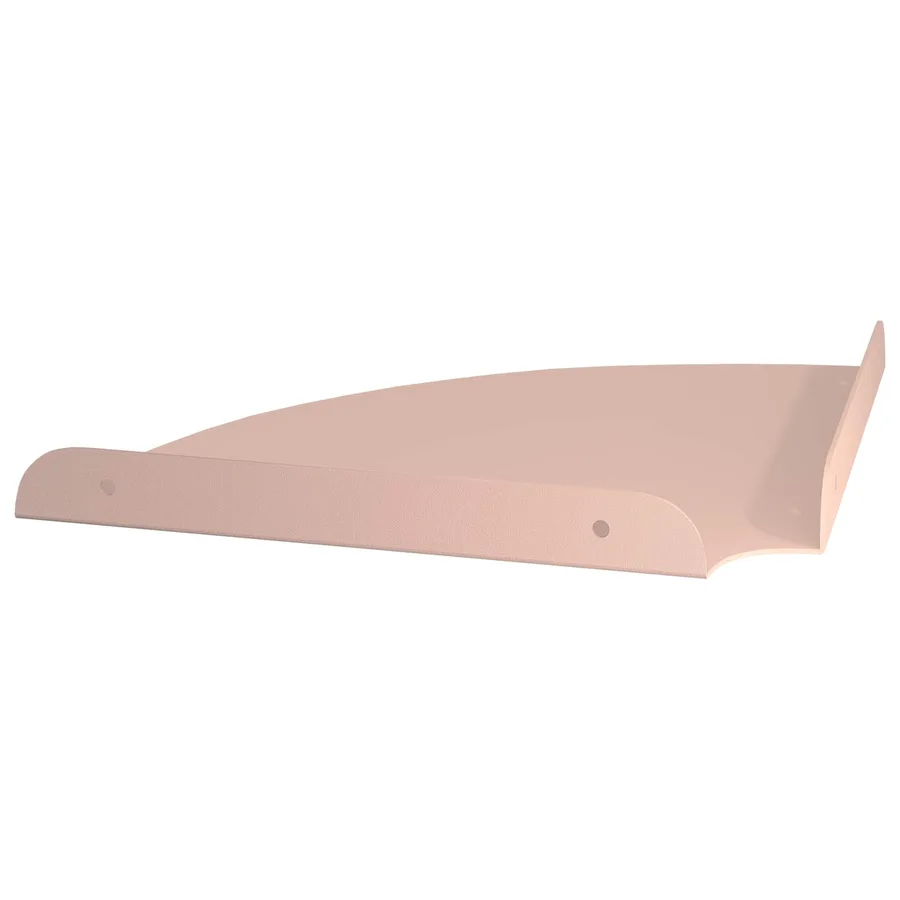 Étagère flottante avec étagère 2 pcs Rose 24 x 24 x 2 cm - 7