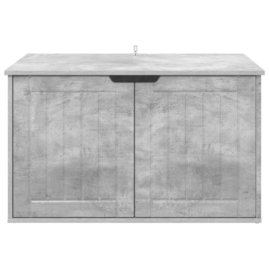 Maison pour chat Béton 85 x 55 x 50,5 cm Bois d'ingénierie - 7