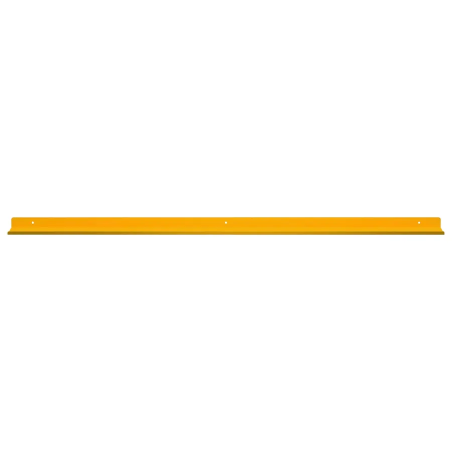 Étagère flottante 2 pcs Jaune moutarde 100 x 9 x 2,5 cm Acier - 5