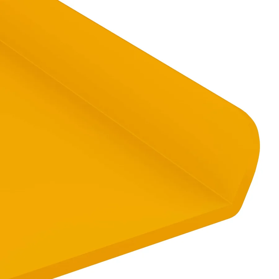 Étagère flottante 2 pcs Jaune moutarde 80 x 9 x 2,5 cm Acier - 9