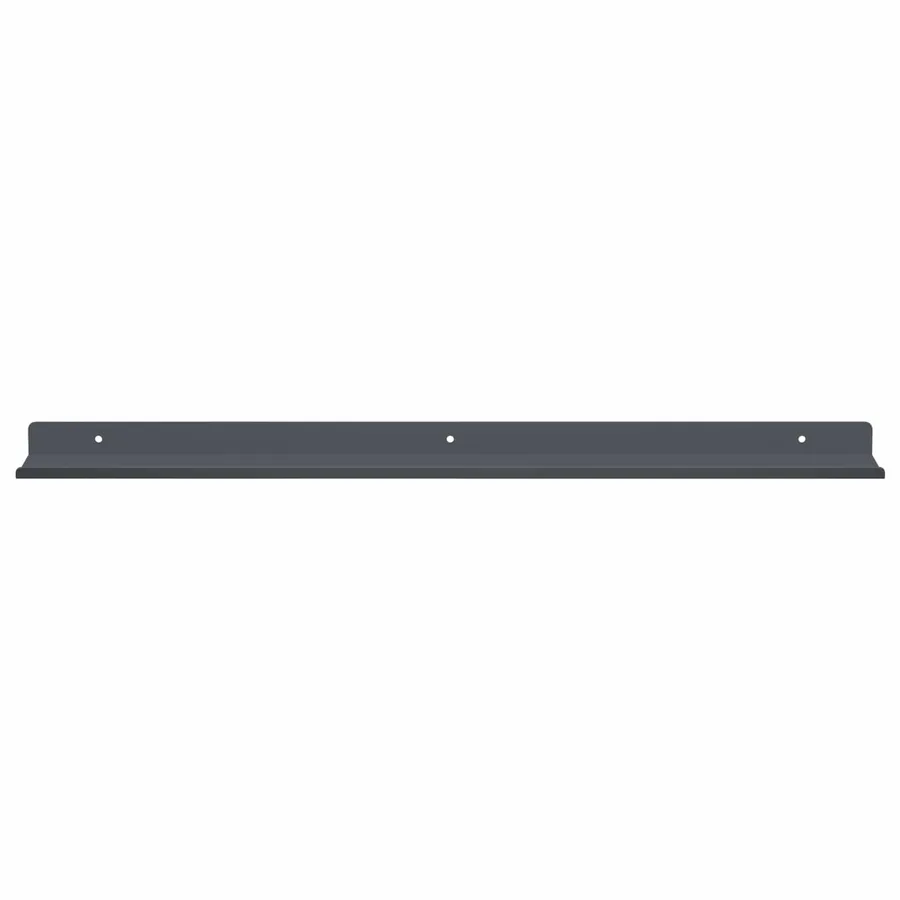 Étagère flottante 4 pcs Anthracite 60 x 8,5 x 2,5 cm Acier - 5