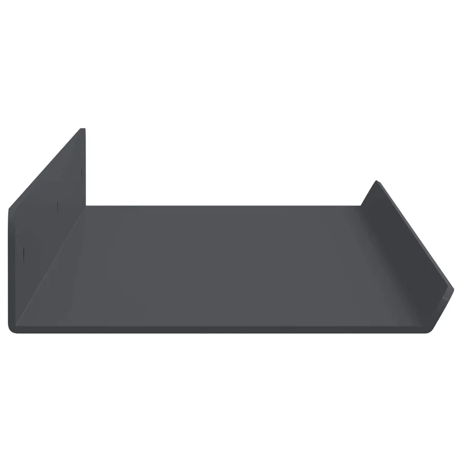 Étagère flottante 4 pcs Anthracite 60 x 8,5 x 2,5 cm Acier - 6