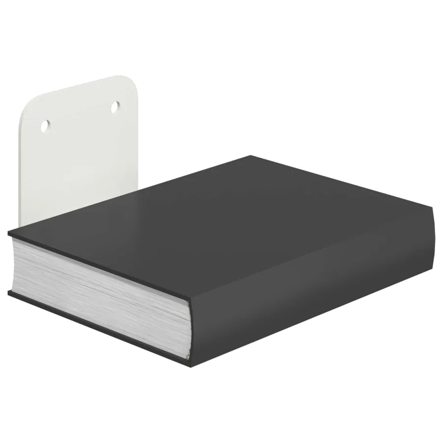 Étagère flottante avec étagère 8 pcs Blanc 6 x 10,8 x 6,6 cm - 3