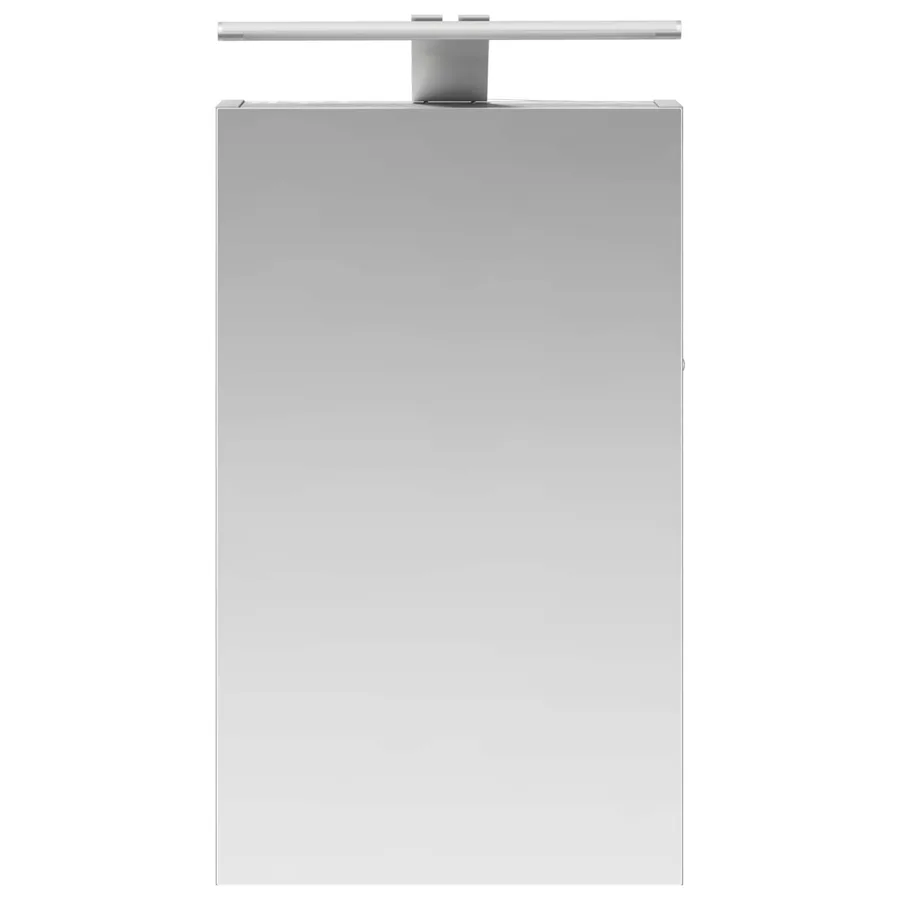 Armoire Miroir de Salle de Bain Gris Sonoma 30 x 10,5 x 50 cm - 6