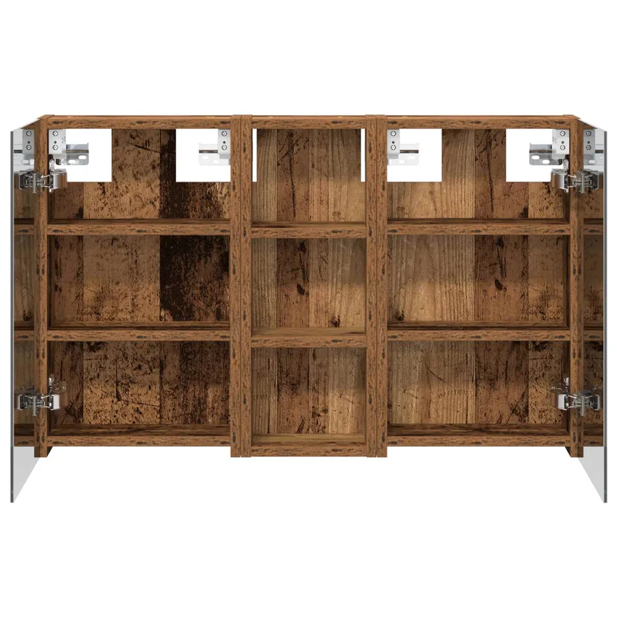 Ensemble de Meubles de Salle de Bain 3 pcs 80 x 10,5 x 50 cm - 7
