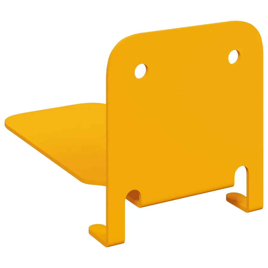 Étagère flottante 8 pcs Jaune moutarde 6 x 10,8 x 6,6 cm - 7