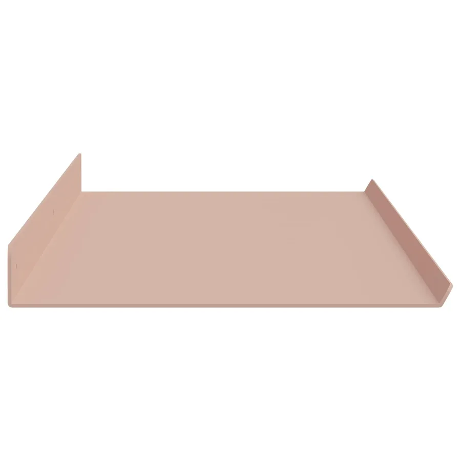 Étagère flottante 4 pcs Rose 100 x 18 x 2,5 cm Acier - 6