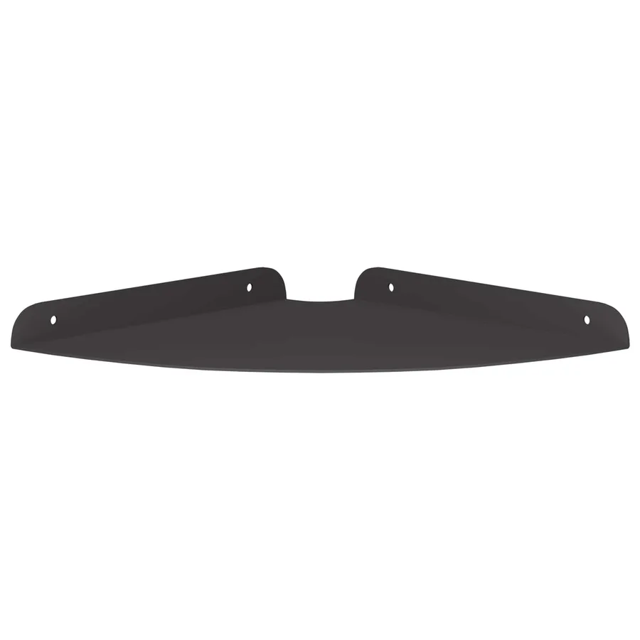 Étagère Flottante d'Angle 2 pcs Noir 24 x 24 x 2 cm - 5