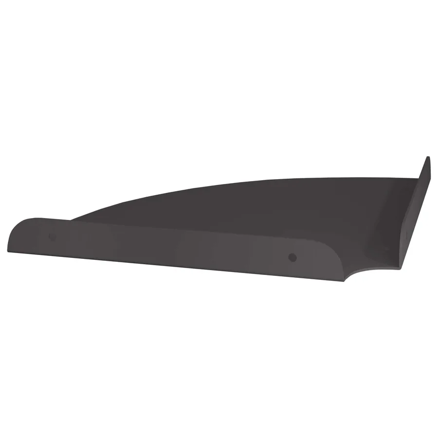 Étagère Flottante d'Angle 2 pcs Noir 24 x 24 x 2 cm - 7