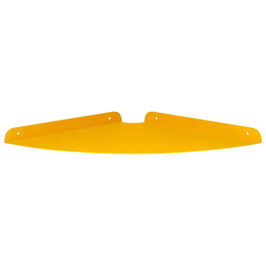 Étagère flottante 2 pcs Jaune moutarde 30 x 30 x 2 cm - 5