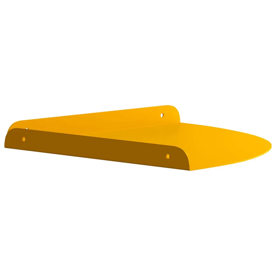 Étagère flottante 2 pcs Jaune moutarde 30 x 30 x 2 cm - 6