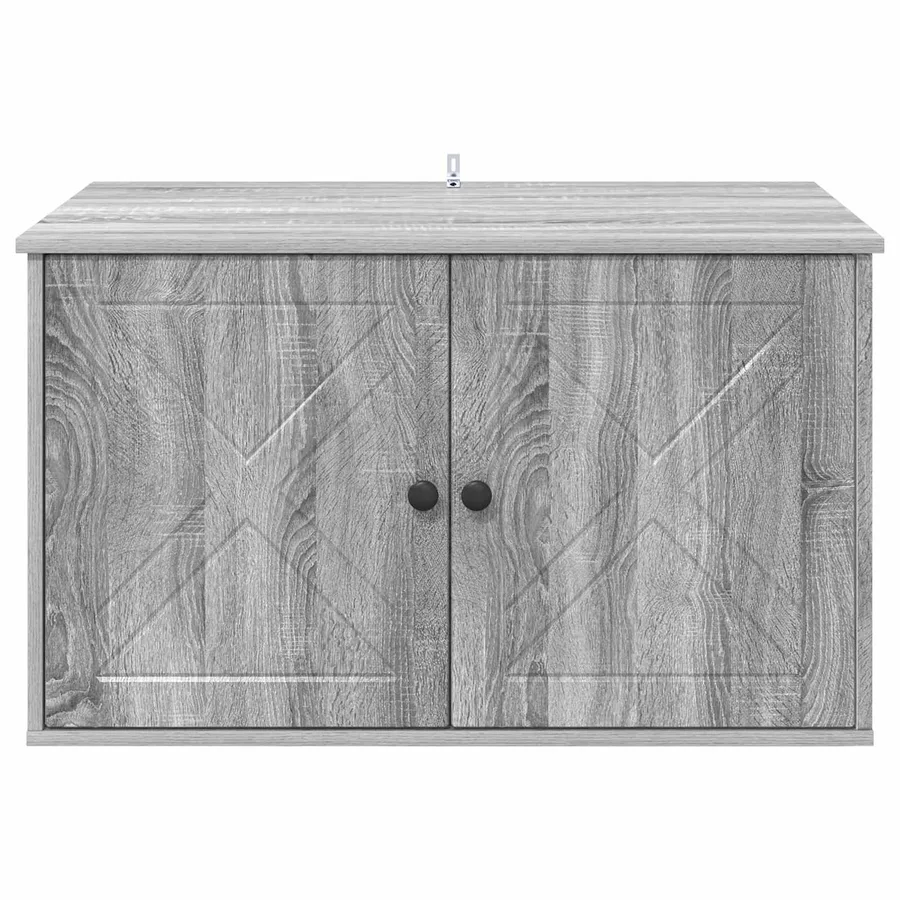 Maison pour chat Gris Sonoma 85 x 55 x 50 cm Bois d'ingénierie - 7