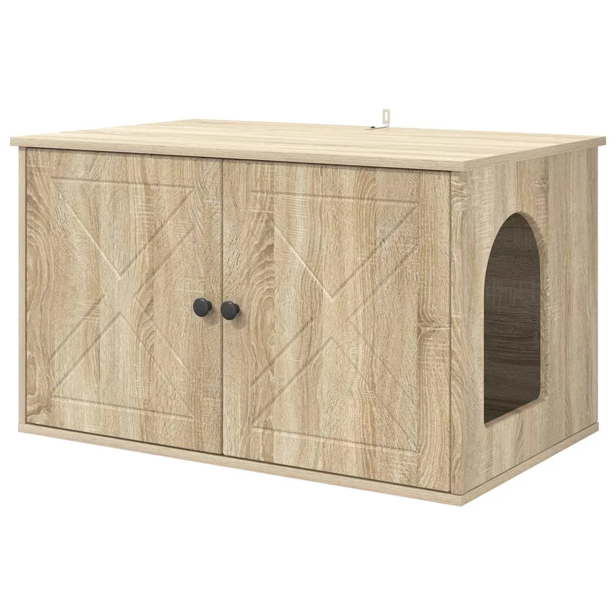 Maison pour chat Sonoma 85 x 55 x 50,5 cm Bois d'ingénierie - 2