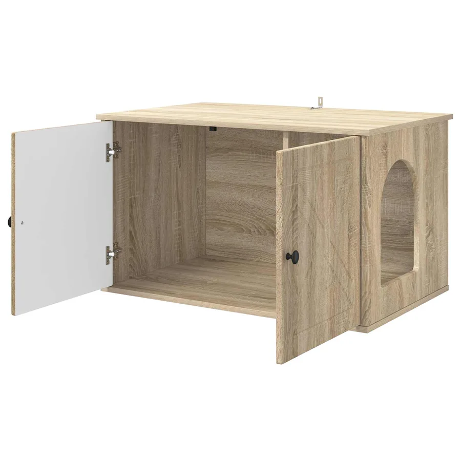 Maison pour chat Sonoma 85 x 55 x 50,5 cm Bois d'ingénierie - 5