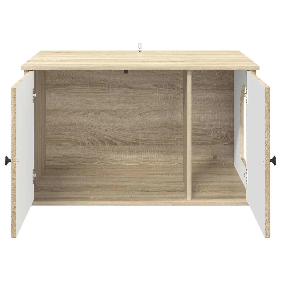 Maison pour chat Sonoma 85 x 55 x 50,5 cm Bois d'ingénierie - 6
