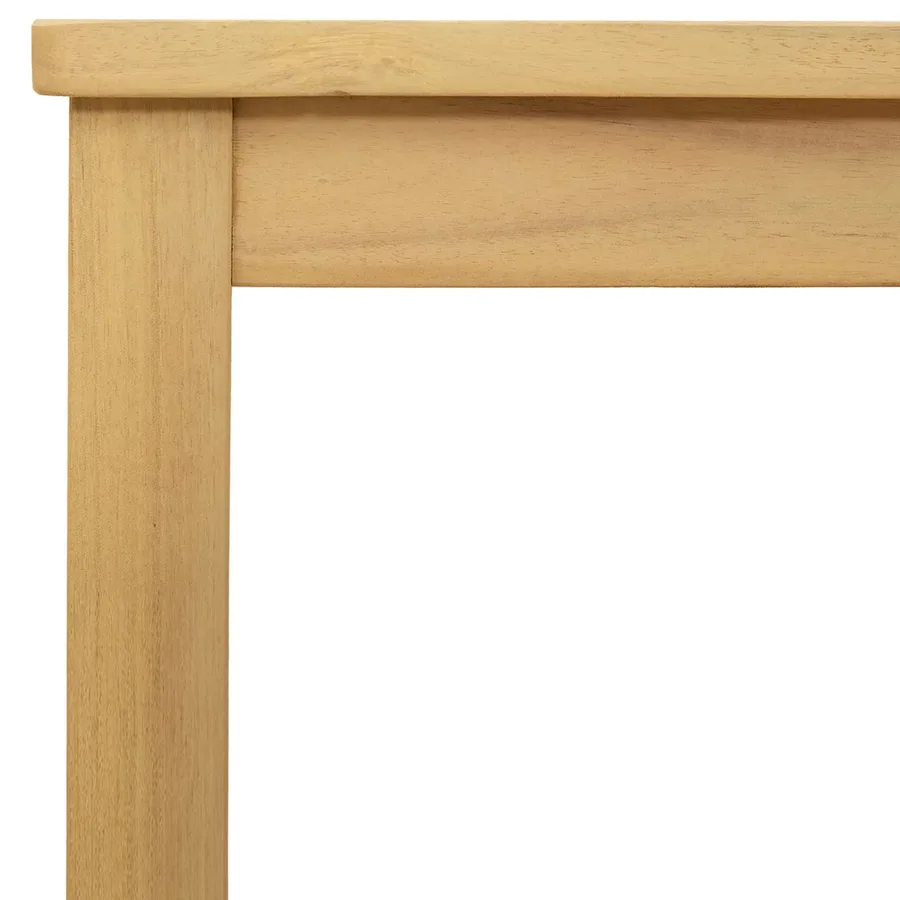 Table basse Acacia clair 60 x 60 x 36 cm Bois d'Acacia Massif - 6