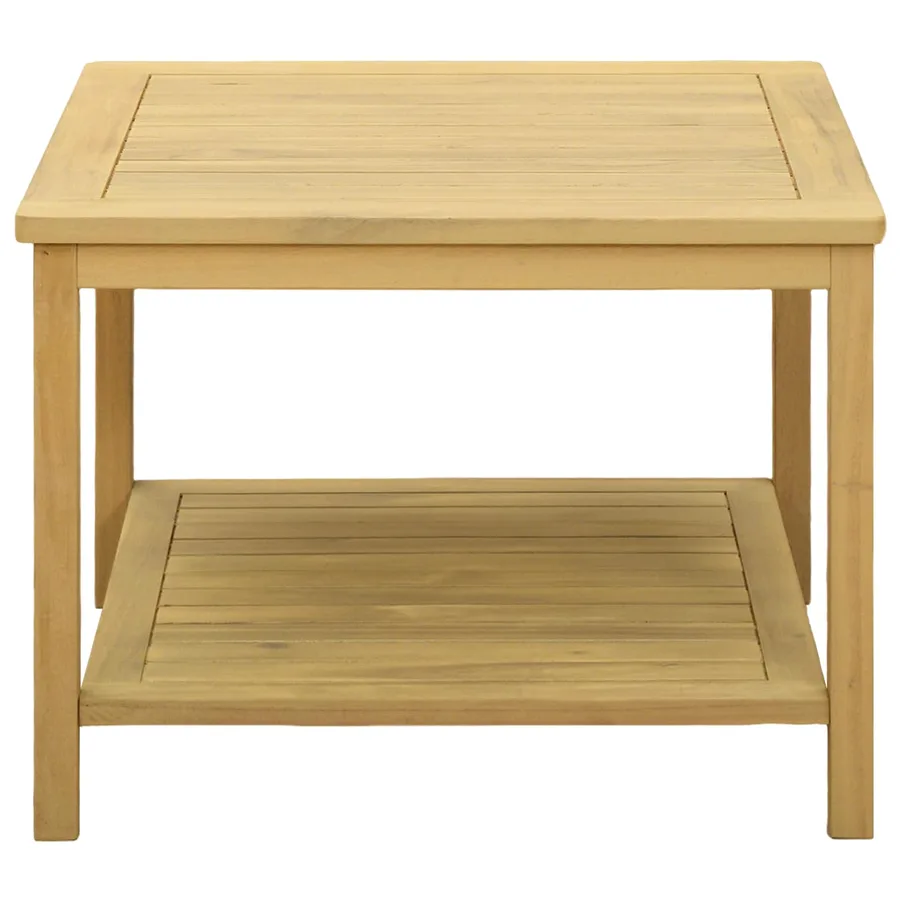 Table d'appoint Huile Naturelle 60 x 60 x 45 cm - 4
