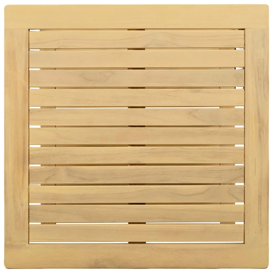 Table d'appoint Huile Naturelle 60 x 60 x 45 cm - 7