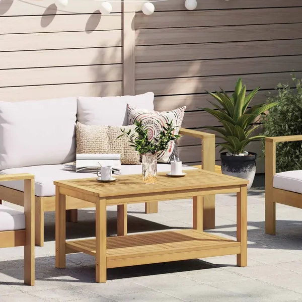 Table d'appoint Huile Naturelle 90 x 50 x 45 cm