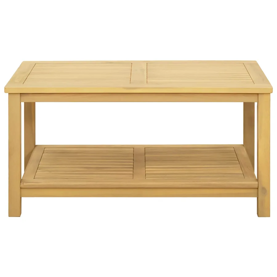Table d'appoint Huile Naturelle 90 x 50 x 45 cm - 4