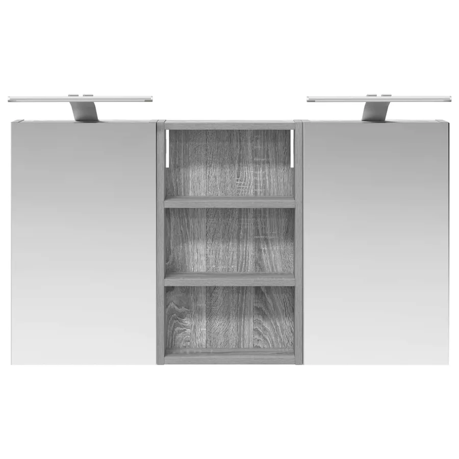 Ensemble de Meubles de Salle de Bain 3 pcs 90 x 10,5 x 50 cm - 6
