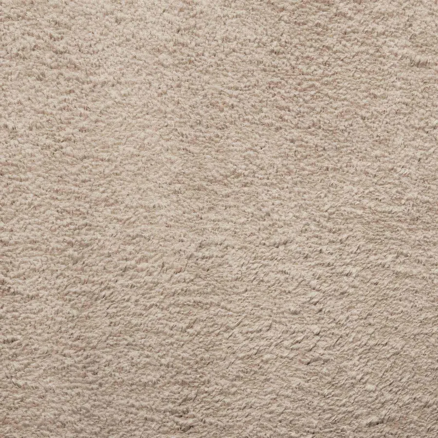 Tapis doux à poils moyens et lavable HUARTE Sable 80 x 750 cm - 9