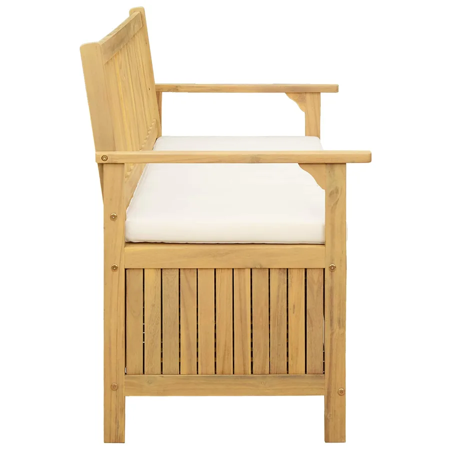Banc de rangement 2 -Seater 120 x 63 x 84 cm Rectangulaire - 4