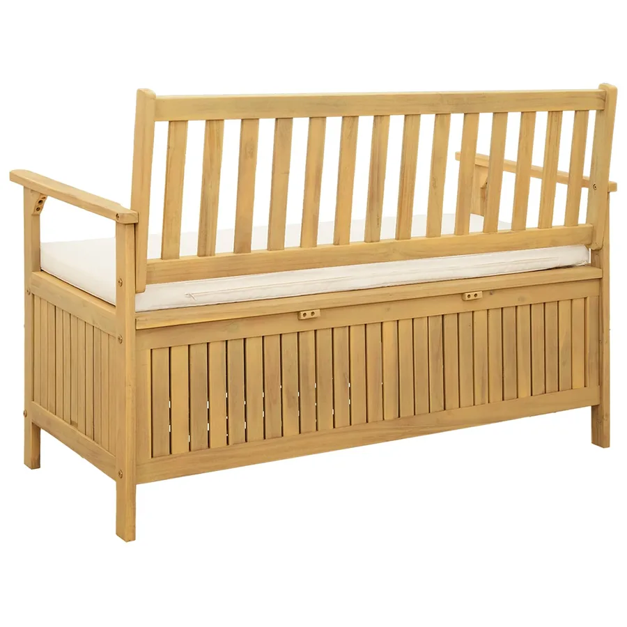 Banc de rangement 2 -Seater 120 x 63 x 84 cm Rectangulaire - 5