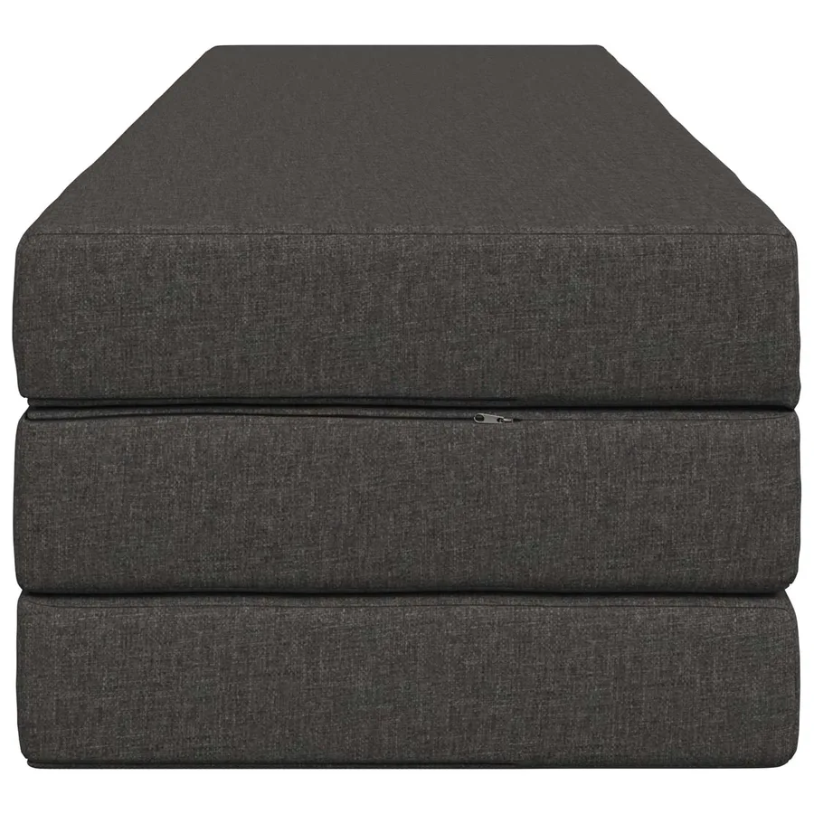 Canapé-lit pliable 200 x 67 x 45 cm Gris foncé - 4