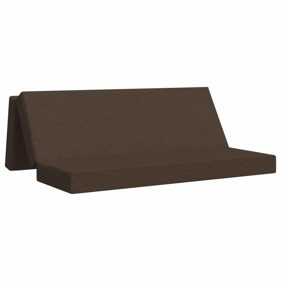 Canapé-lit pliable 180 x 67 x 45 cm Taupe - 2