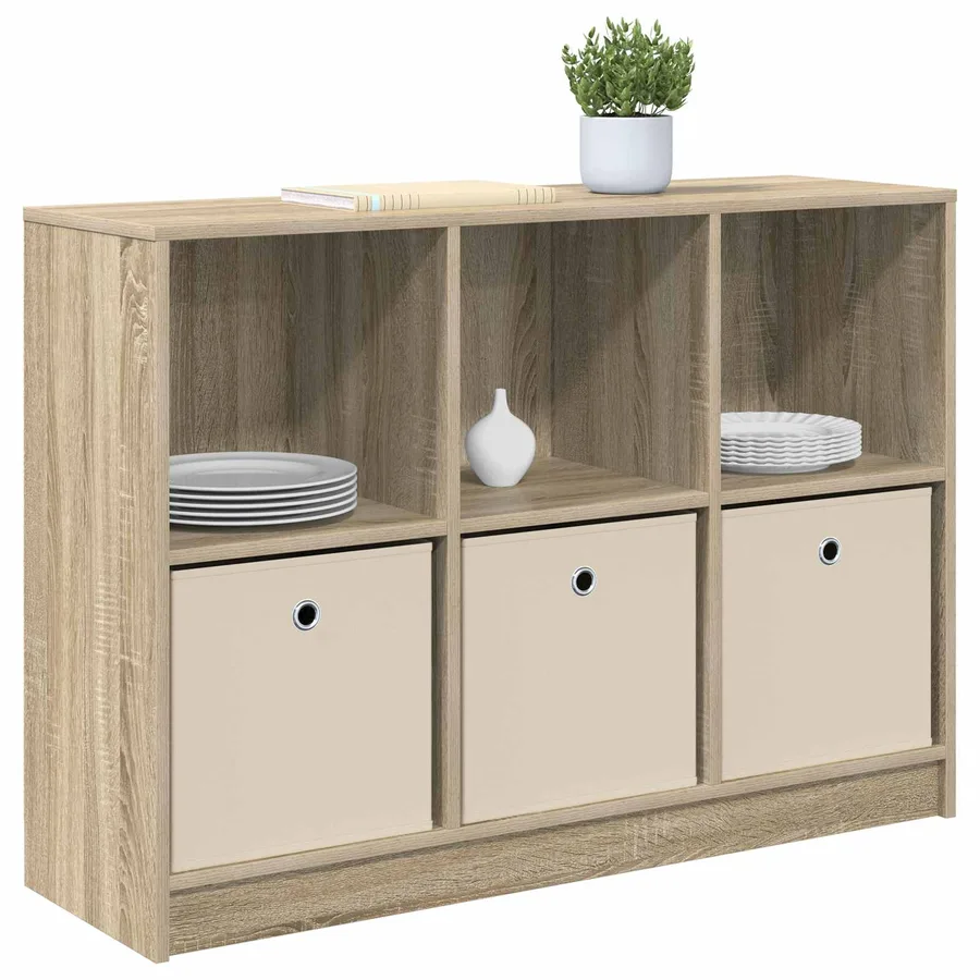 Buffet avec tiroir Chêne Sonoma 102 x 32 x 73,5 cm - 3