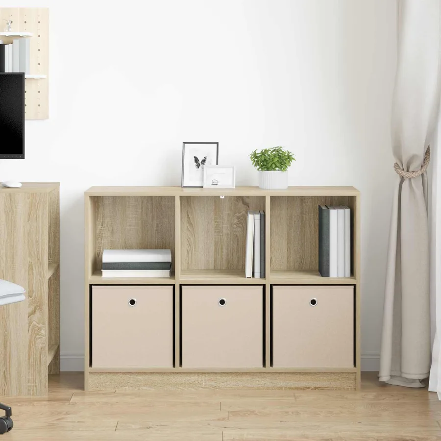 Buffet avec tiroir Chêne Sonoma 102 x 32 x 73,5 cm - 4