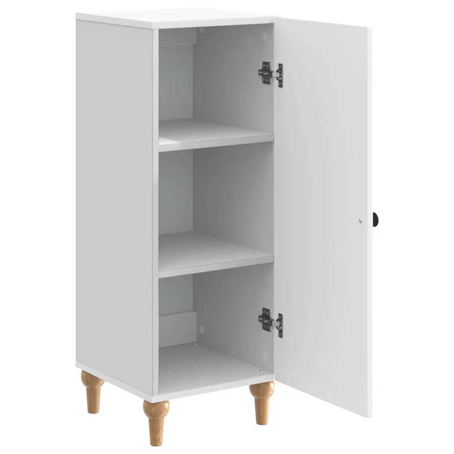 Buffet Blanc 33 x 34,5 x 90 cm Bois d'ingénierie - 5