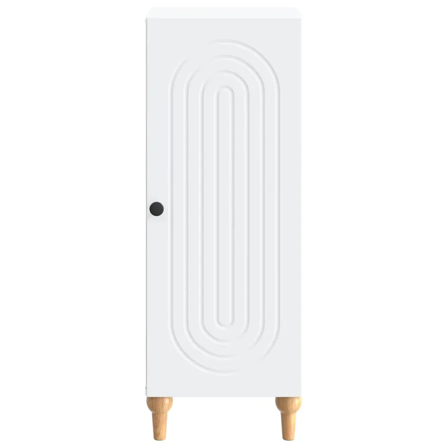 Buffet Blanc 33 x 34,5 x 90 cm Bois d'ingénierie - 6