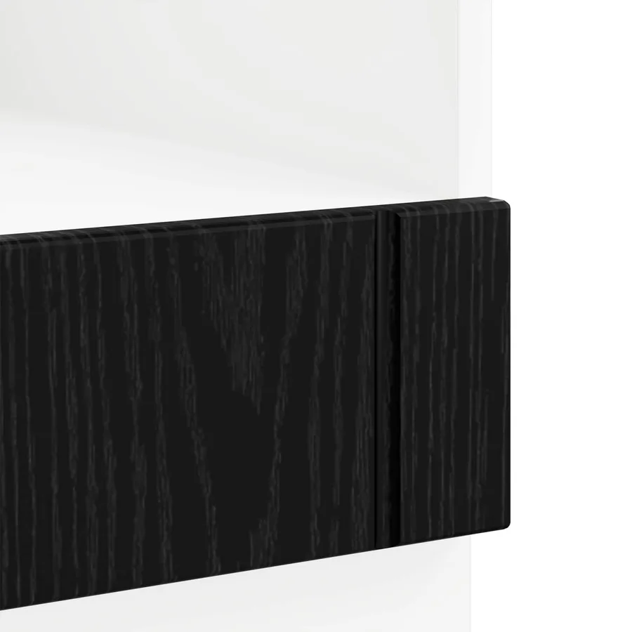 Armoire de four LUCCA Chêne noir 60 x 46 x 81,5 cm - 7