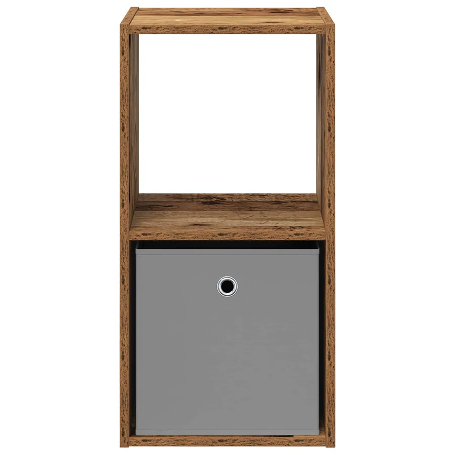 Table de chevet avec tiroir 2 pcs Bois ancien 35 x 32 x 68,5 cm - 6