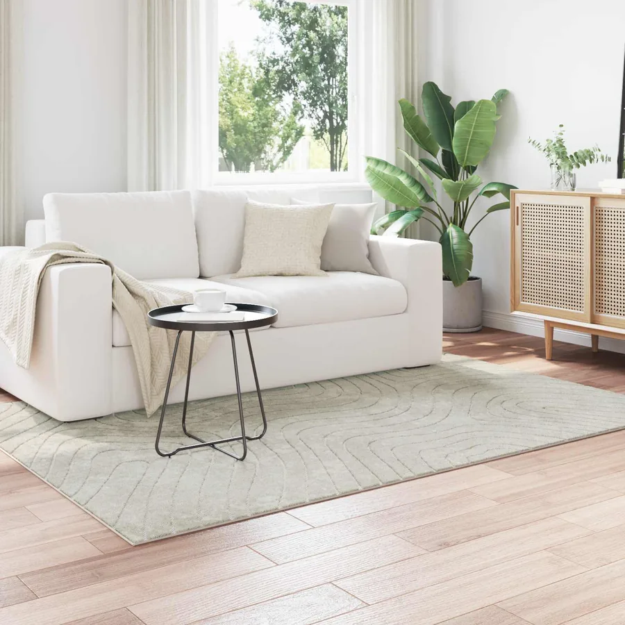 Tapis de surface PALMERAS Vert 140 x 200 cm Polyester