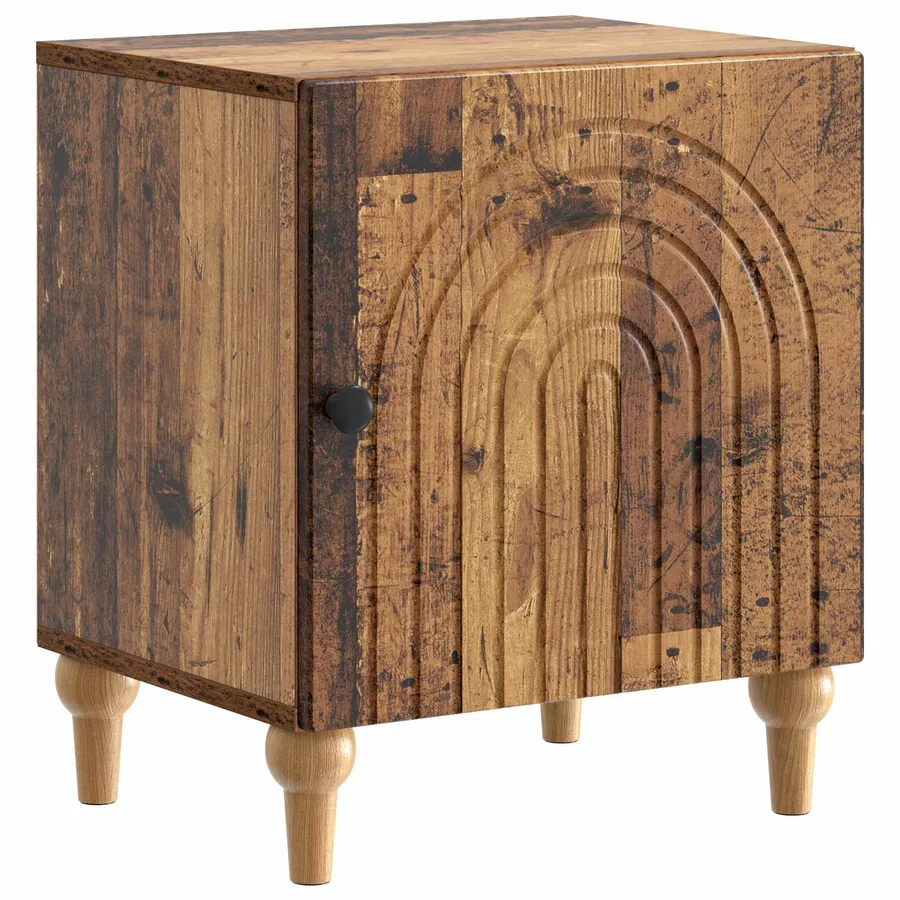 Cabinet de chevet Bois ancien 43 x 34,5 x 50 cm - 2