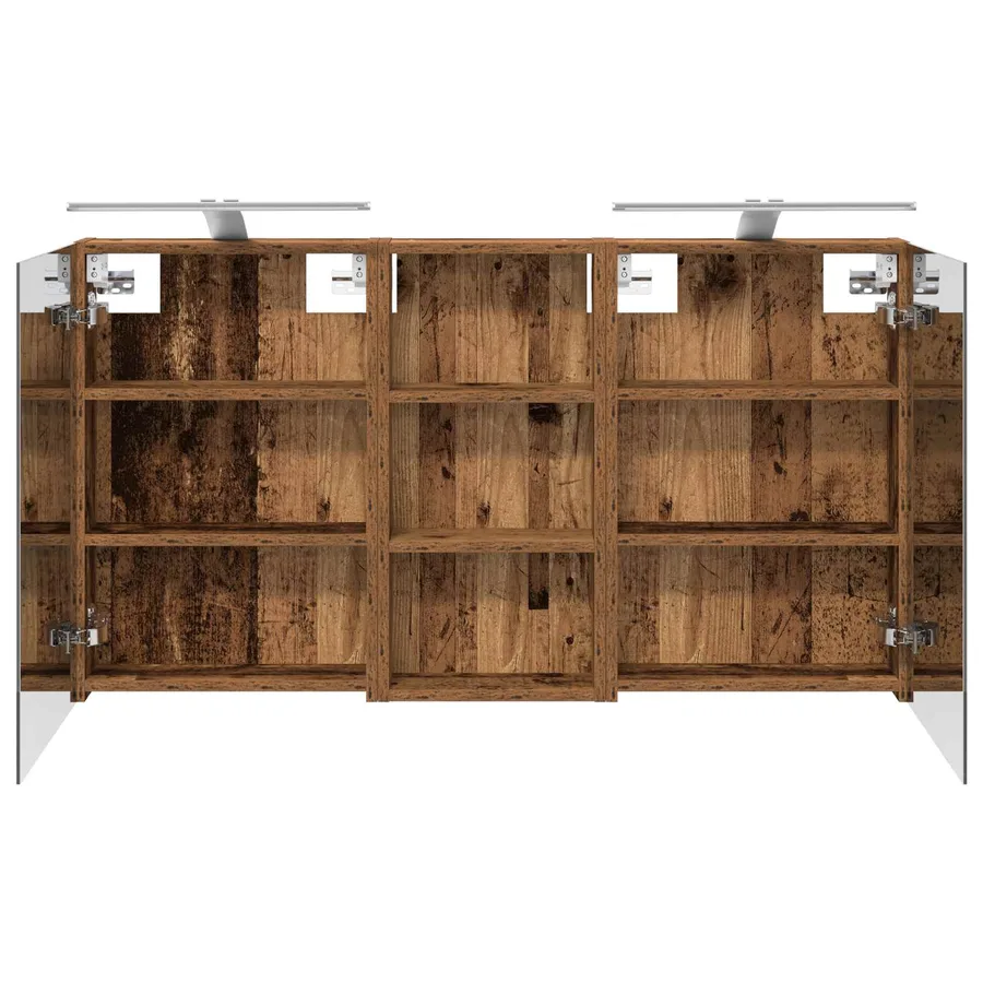 Ensemble de Meubles de Salle de Bain 3 pcs 110 x 10,5 x 60,5 cm - 7