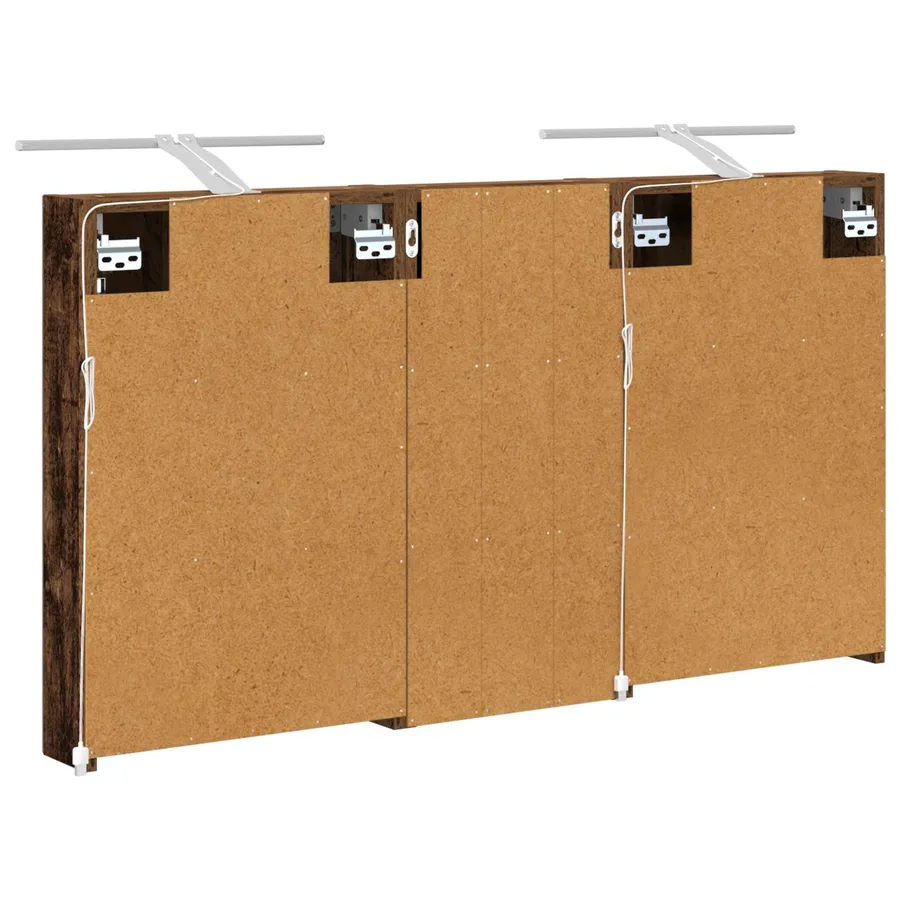 Ensemble de Meubles de Salle de Bain 3 pcs 110 x 10,5 x 60,5 cm - 9