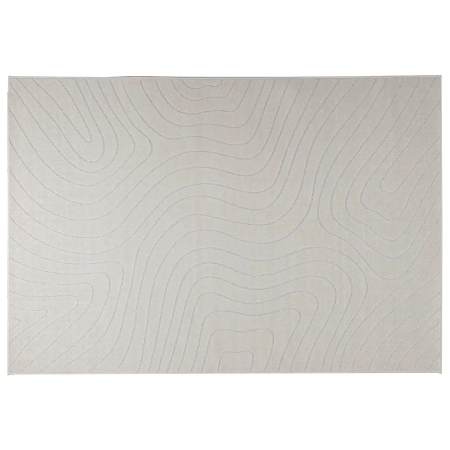 Tapis de surface PALMERAS Crème 230 x 160 cm Polyester - 2