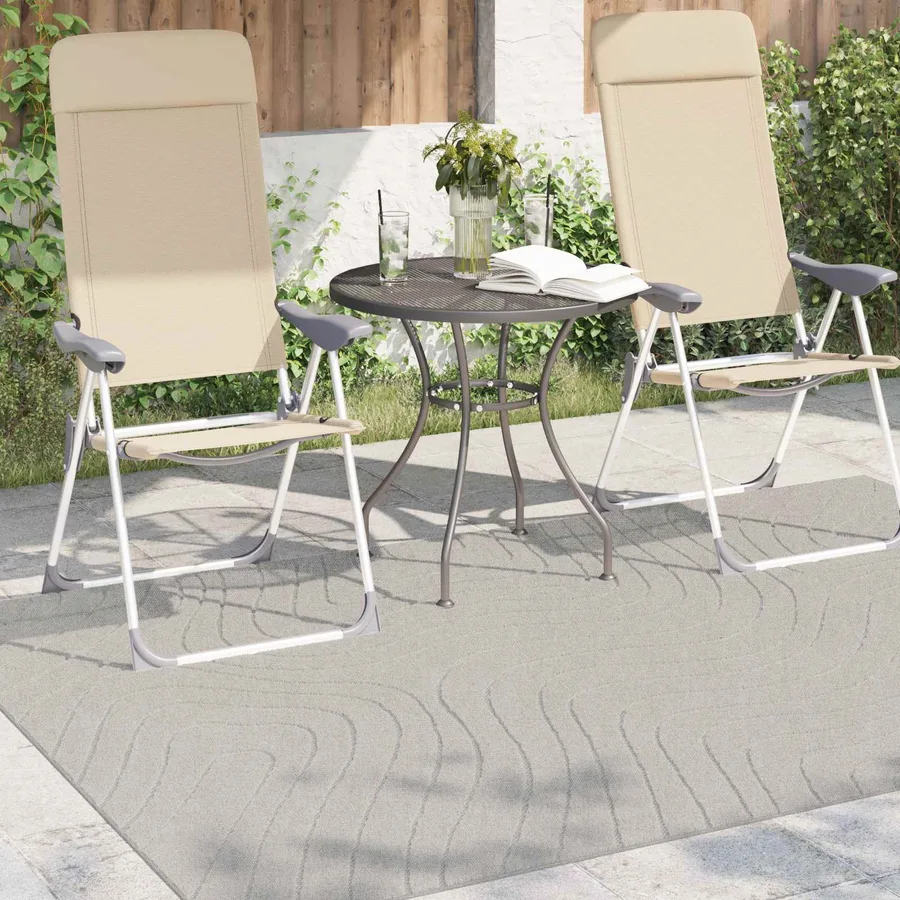 Tapis de surface PALMERAS Crème 230 x 160 cm Polyester - 3