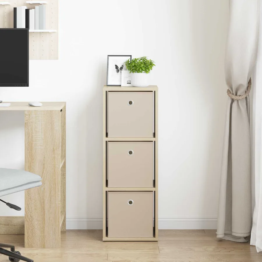 Buffet avec tiroir Chêne Sonoma 30,5 x 27 x 84,5 cm - 3